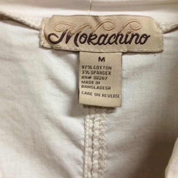 🙋Cotton jacket with beautiful collar design excellent condition - Picture 2 of 6